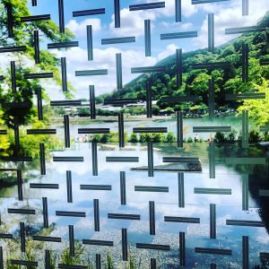 京都嵐山美術館2019年10月、林侑子作品展示